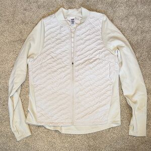 Avia Women's Cream Quilted Vest Jacket